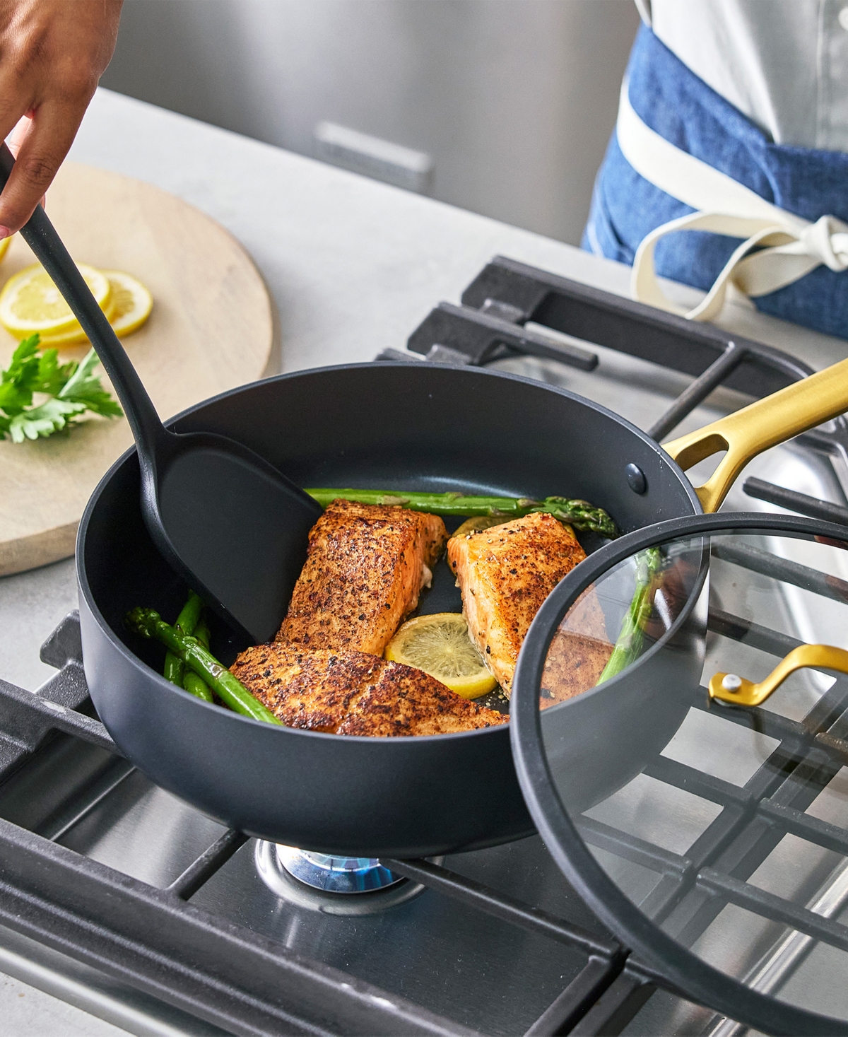 Greenpan Reserve 10-pc. Nonstick Cookware Set In Black