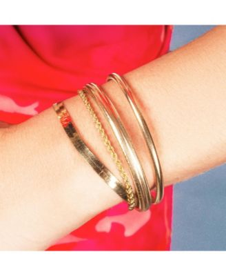 Rope Chain Bracelet 2.5 millimeters 8 inches