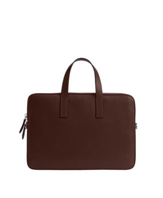 Men's Carlyle Polished Pebble Brief Bag