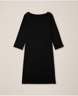 Organic Cotton Softspun Boat Neck Dress
