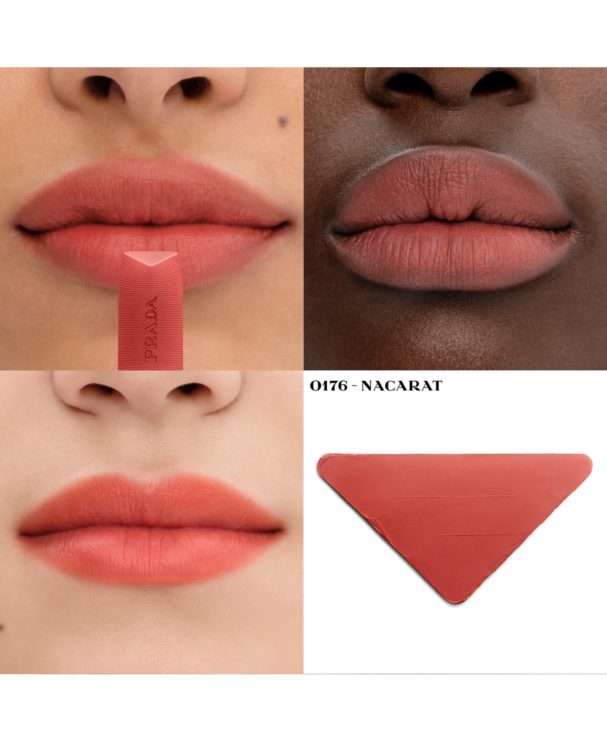 Prada Beauty Monochrome Soft Matte Refillable Lipstick