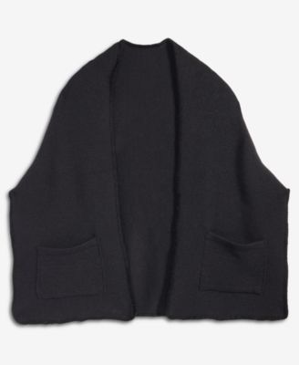 Solid Scarf Wrap With Pockets, Macy's Exclusive