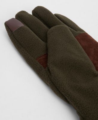 Men's Coalford Long Pile Fleece Gloves
