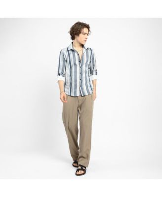 Men's Multitrack-Striped Shirt