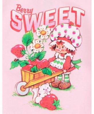 Fleece Pullover Sweatshirt with Faux Fur Sleeve