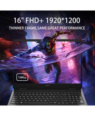 Omen Slim 16" Gaming Traditional Laptop Intel Core Ultra 7 255H 16GB RAM NVIDIA GeForce RTX 5060 512GB SSD Storage Windows 11 Home FHD+ 144Hz
