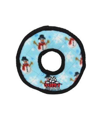 Holiday Jr Ring Snowman, Dog Toy