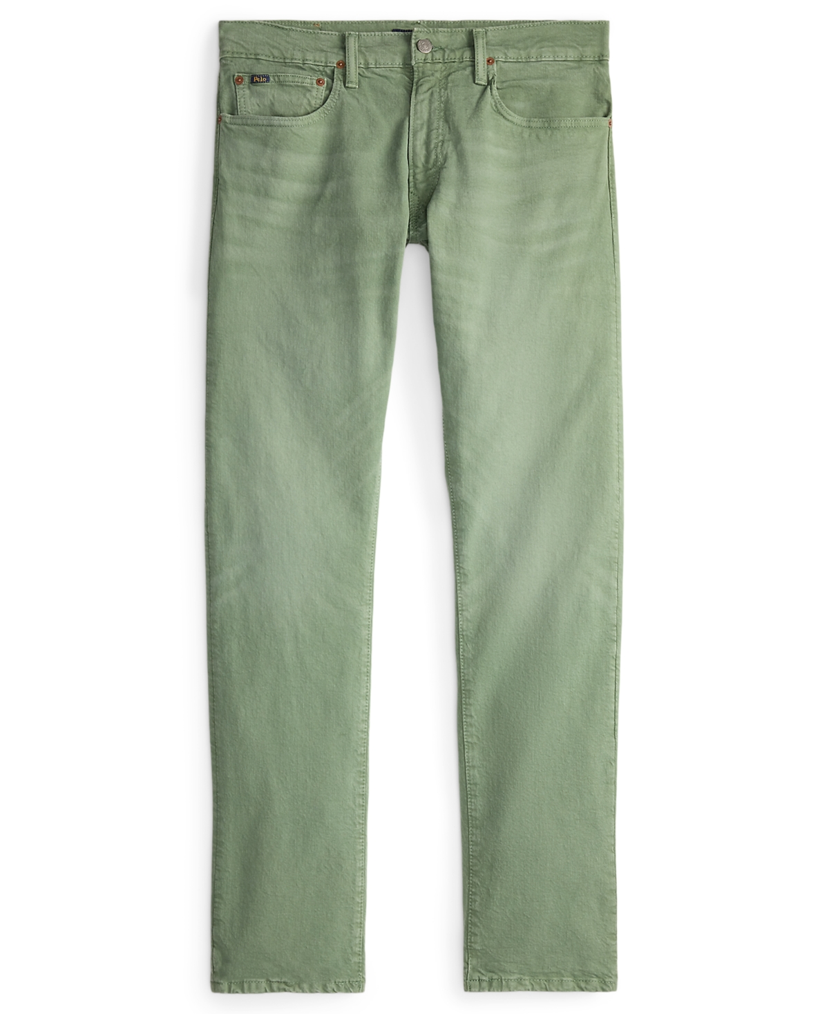 Polo Ralph Lauren Men's Varick Slim Straight Stretch Jeans In Green