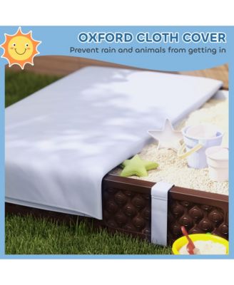 Recgular Kids box with Cover, 4 Seats, Bottom Liner,