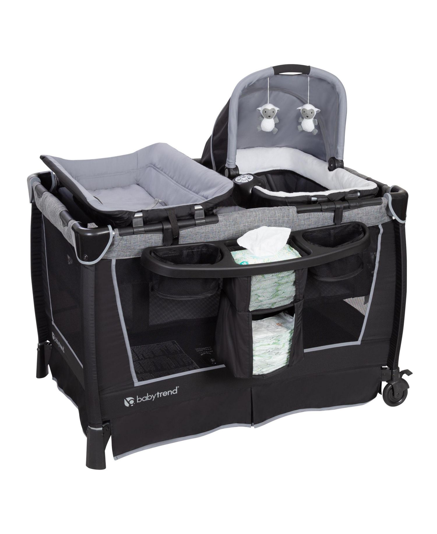 Baby Simply Smart Nursery Center - Whisper Grey - Whisper Grey