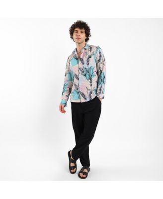 Men's Sprig-Waffle Shirt