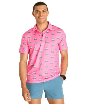 Chubbies Men's The Do It Later Gator Performance Polo Shirt - Macy's