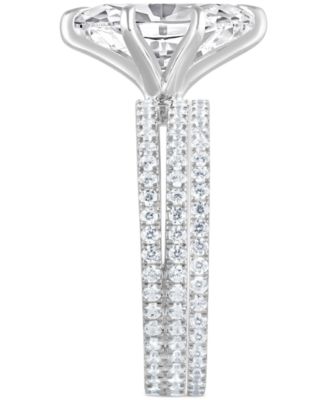 Certified Lab Grown Diamond Marquise Bridal Set (3 ct. t.w.) in 14k Gold