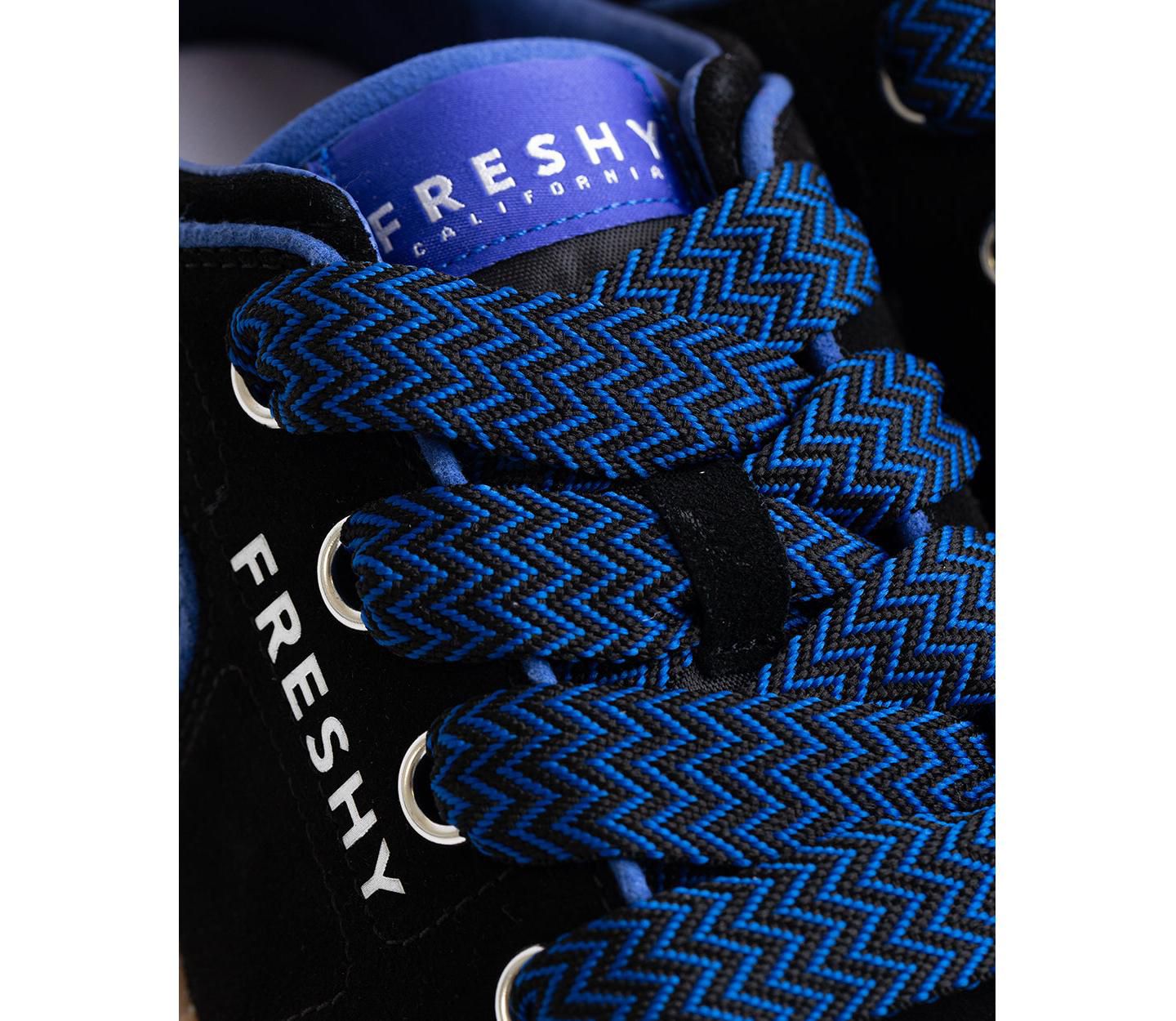 Мужские кроссовки FRESHY Steezy Nites, цвет: Чёрный / Синий — фото 7