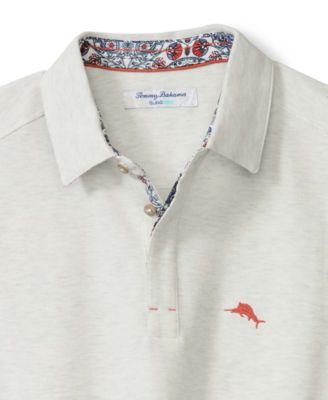 Men's Santa Rosa Gardens Cuff and Collar Detail Polo Shirt