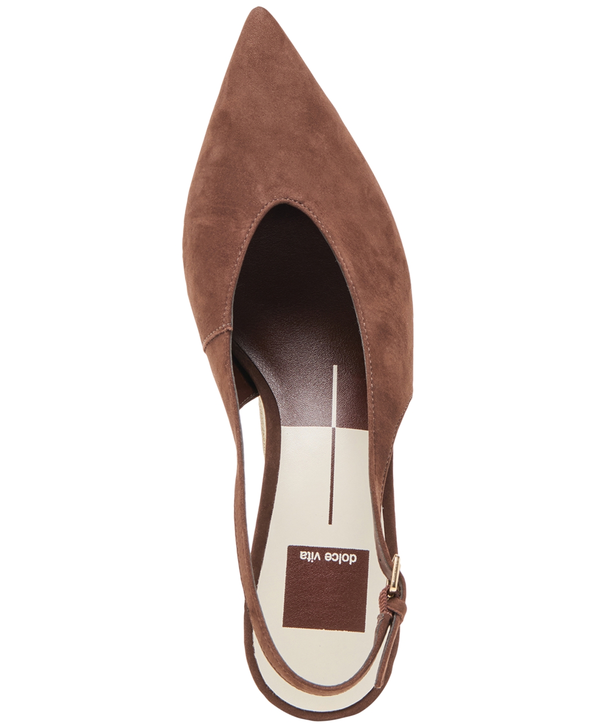 Dolce Vita Women's Alenna Kitten-heel Slingback Pumps In Brown