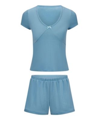 Eloise Women's Plus-Size Short Pajama Set