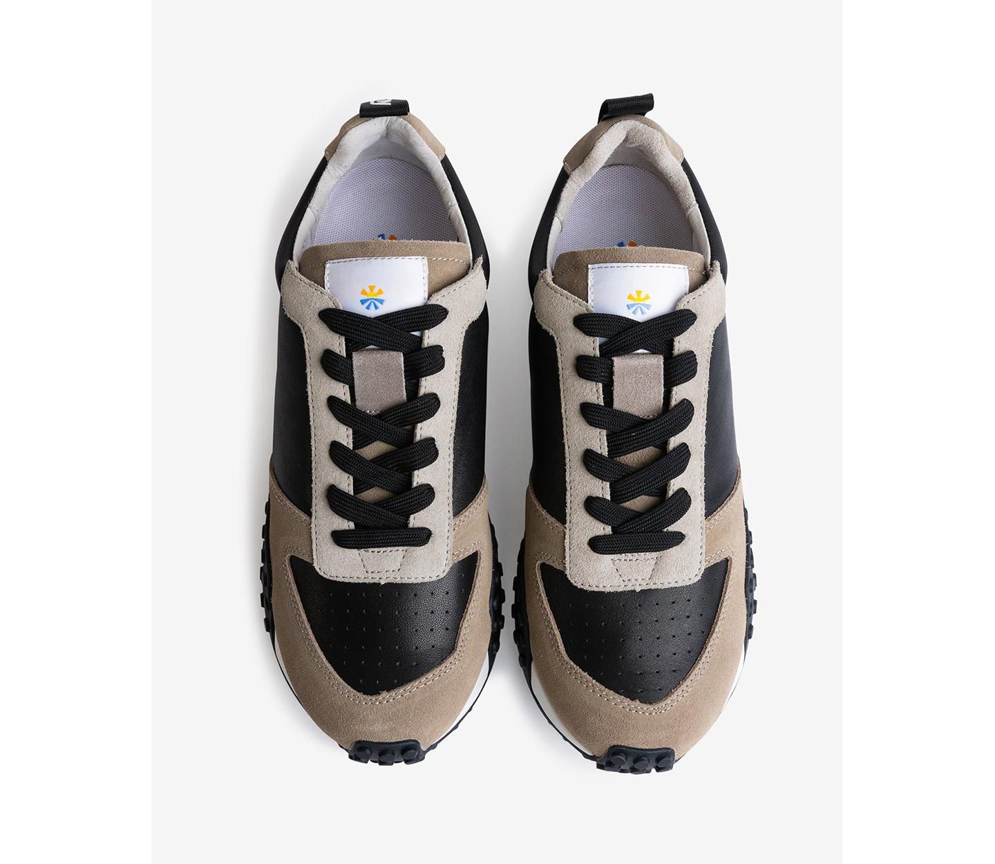 Мужские кроссовки FRESHY Smoove Trainer Fresh, цвет: Чёрный / Рыжевато-коричневый — фото 5