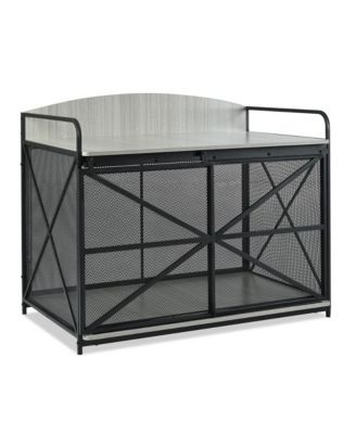 43 in. Heavy Duty Wooden Large Dog Crate Dog Kennel for Large Medium Dog