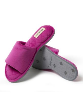 Women's Beatrice Microfiber Velour Shower Slide House Slipper