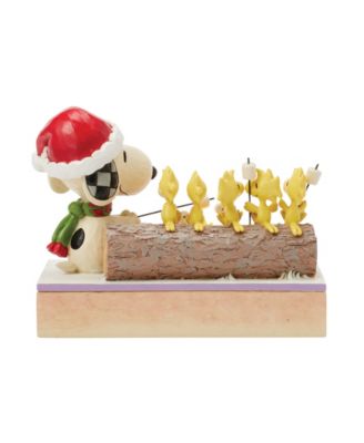 Snoopy and Woodstock Roasting Figurine
