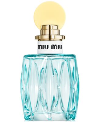 Miu Miu Leau Bleue Eau De Parfum Fragrance Collection In Transparent