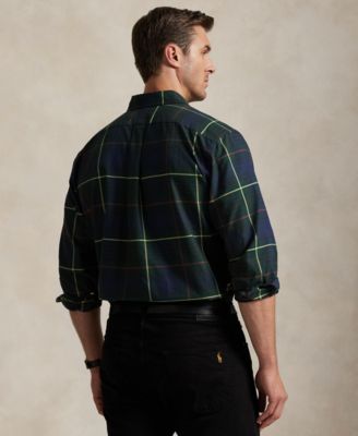 Men's Big & Tall Plaid Oxford Shirt