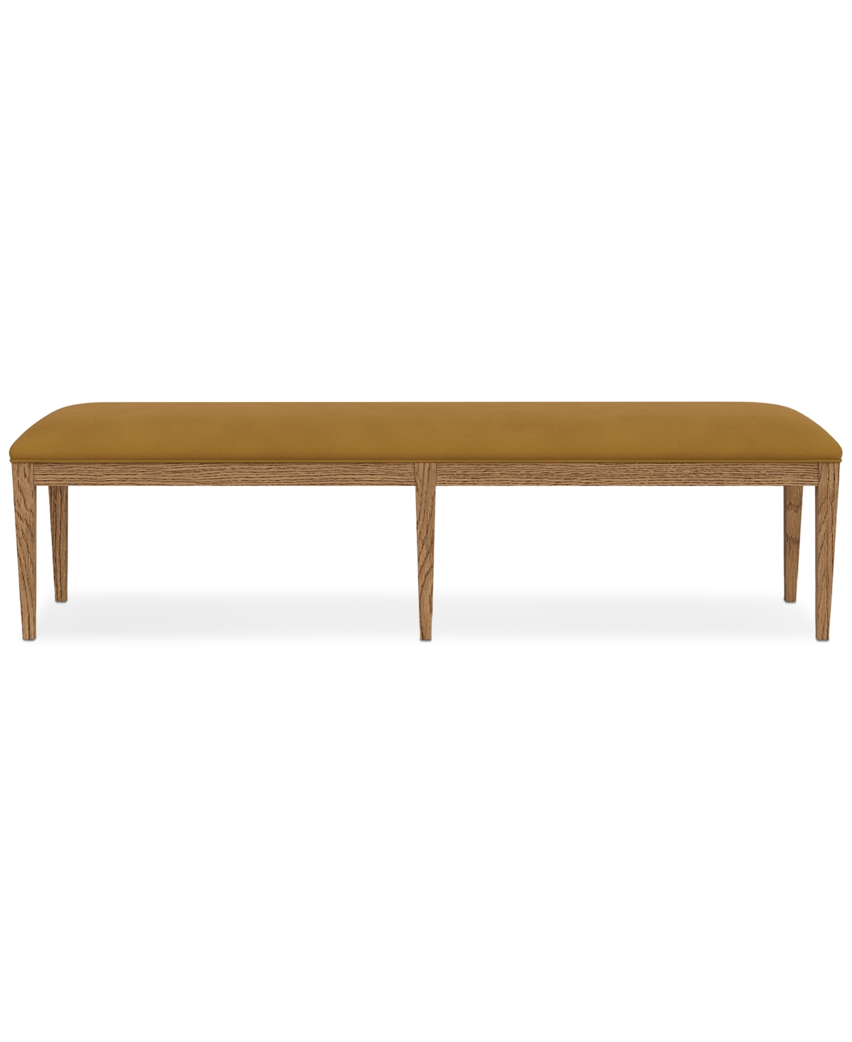 Macy's Everleigh Dining Bench In Brown
