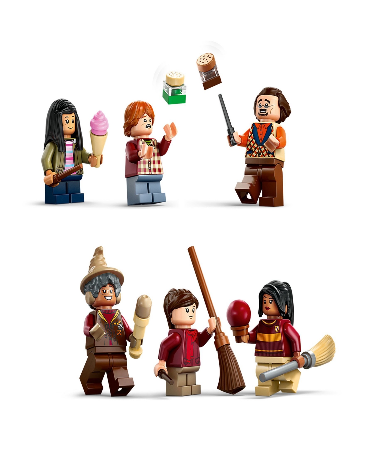 Lego Harry Potter Quality Quidditch Supplies And Ice Cream Parlour 76452 Toy Building Set, 795 Pieces In Multi