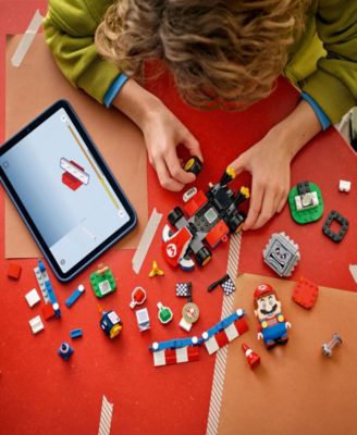 LEGO Super Mario Mario Kart Interactive Mario Standard Kart 72043 Toy Building Set, 278 Pieces