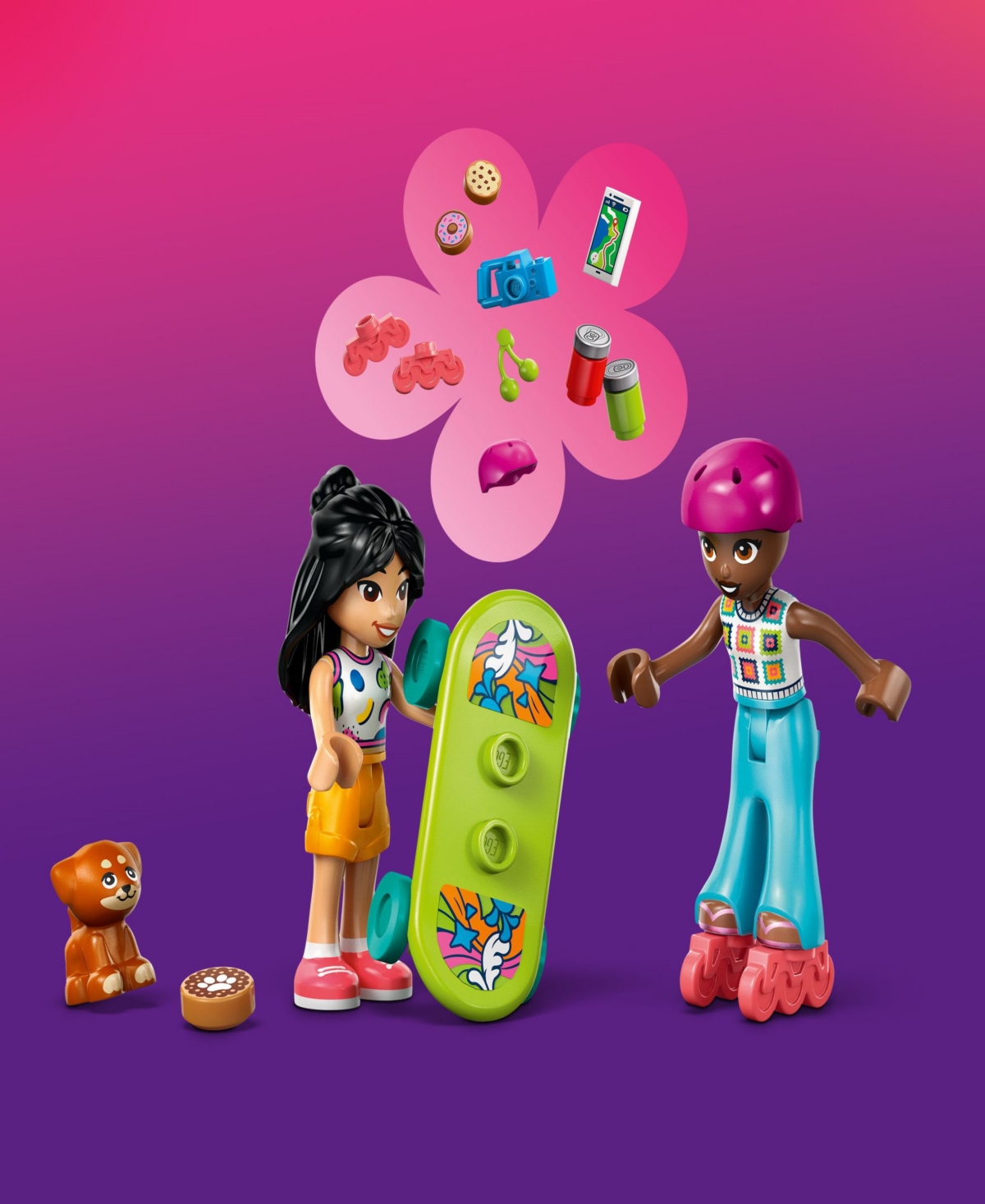 Lego Friends Friendship Road-Trip Travel Car 42659 Toy Building Set, 220 Pieces
