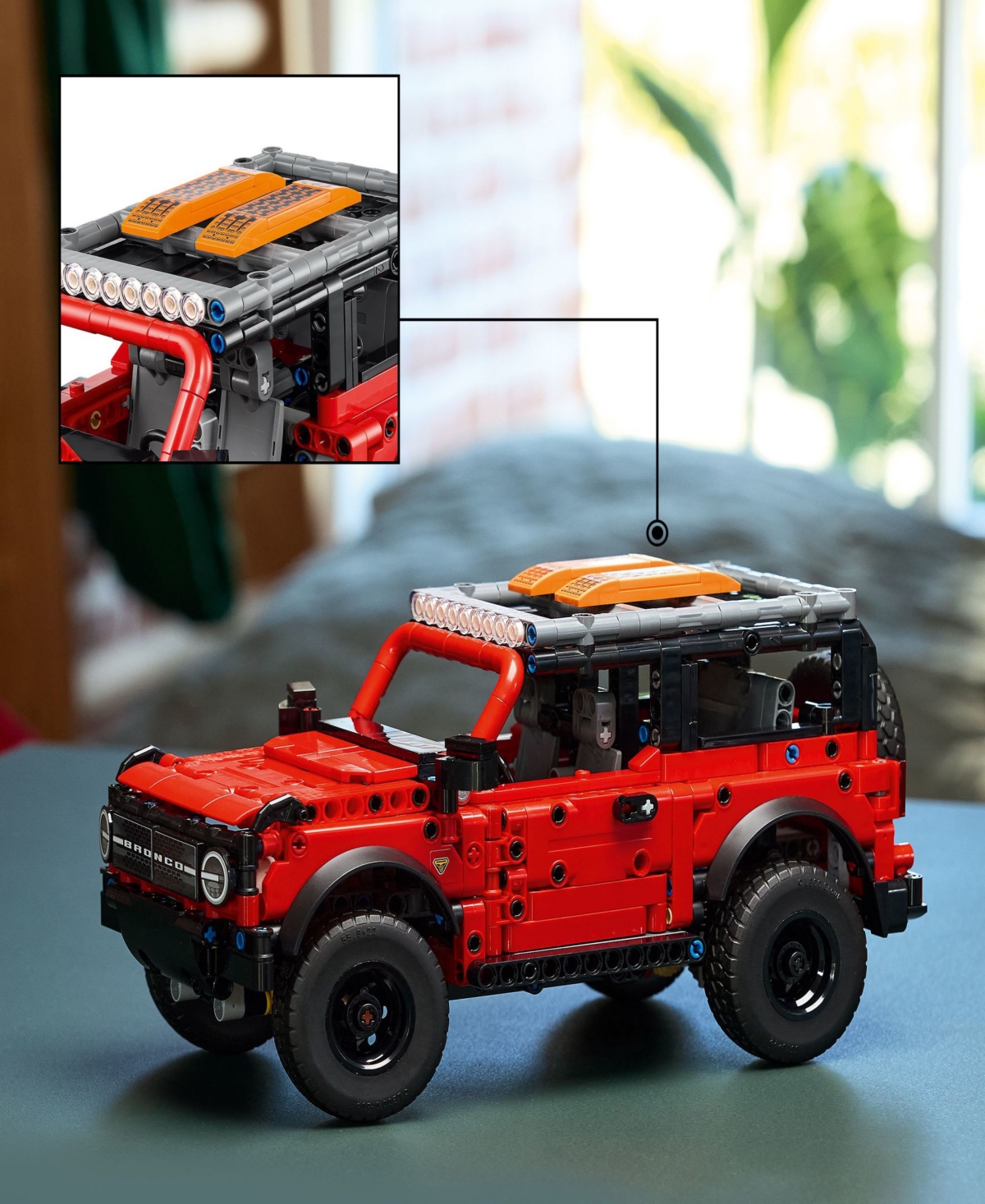 Lego Technic Ford Bronco Suv Kids Toy Car 42213, 943 Pieces In Multi