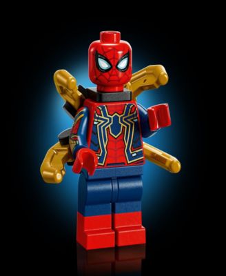 Marvel Iron Spider-Man Bust Building Kit for Adults 76326, 379 Pieces