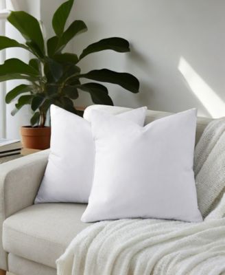 Premium Decorative 2-Pack Pillow Insert, 12" X 20"
