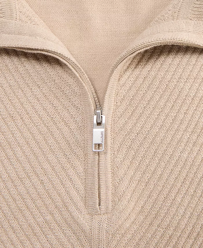 Men's Long Sleeve Merino Quarter-Zip Sweater - thumbnail 5