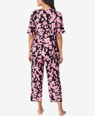 Women's Above Elbow Sleeve Pajama Set