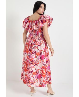 Women's June + Vie Smocked Bubble Dress