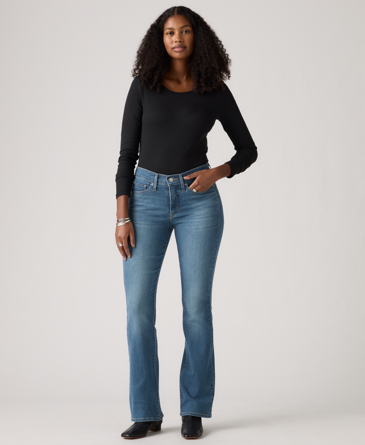 Levi's 315 Shaping Bootcut Jeans In Blue