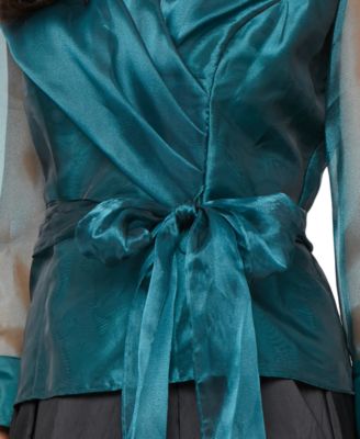 Women's Organza 3/4-Sleeve Blouse