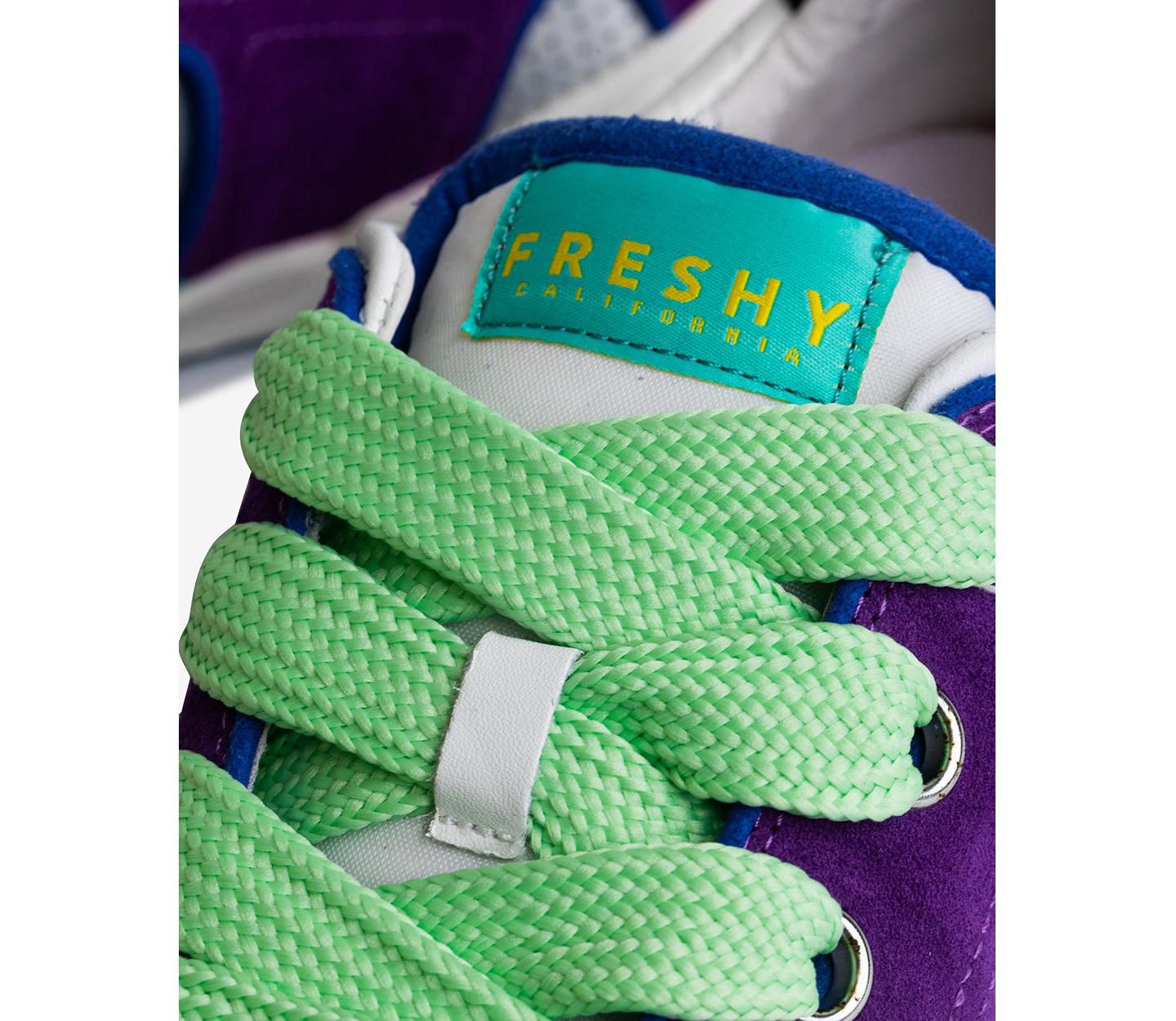 Мужские кроссовки FRESHY Steezy Brites, цвет: Фиолетовый / Серебряный — фото 5