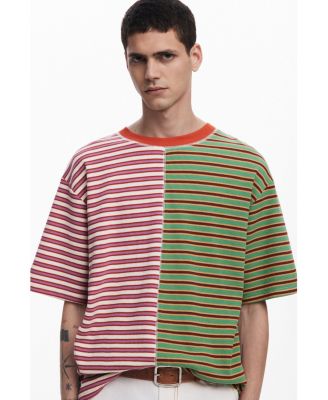 Men's Striped short-sleeve T-shirt