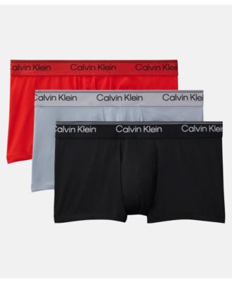 Men's Low Rise Trunks, 3-Pack