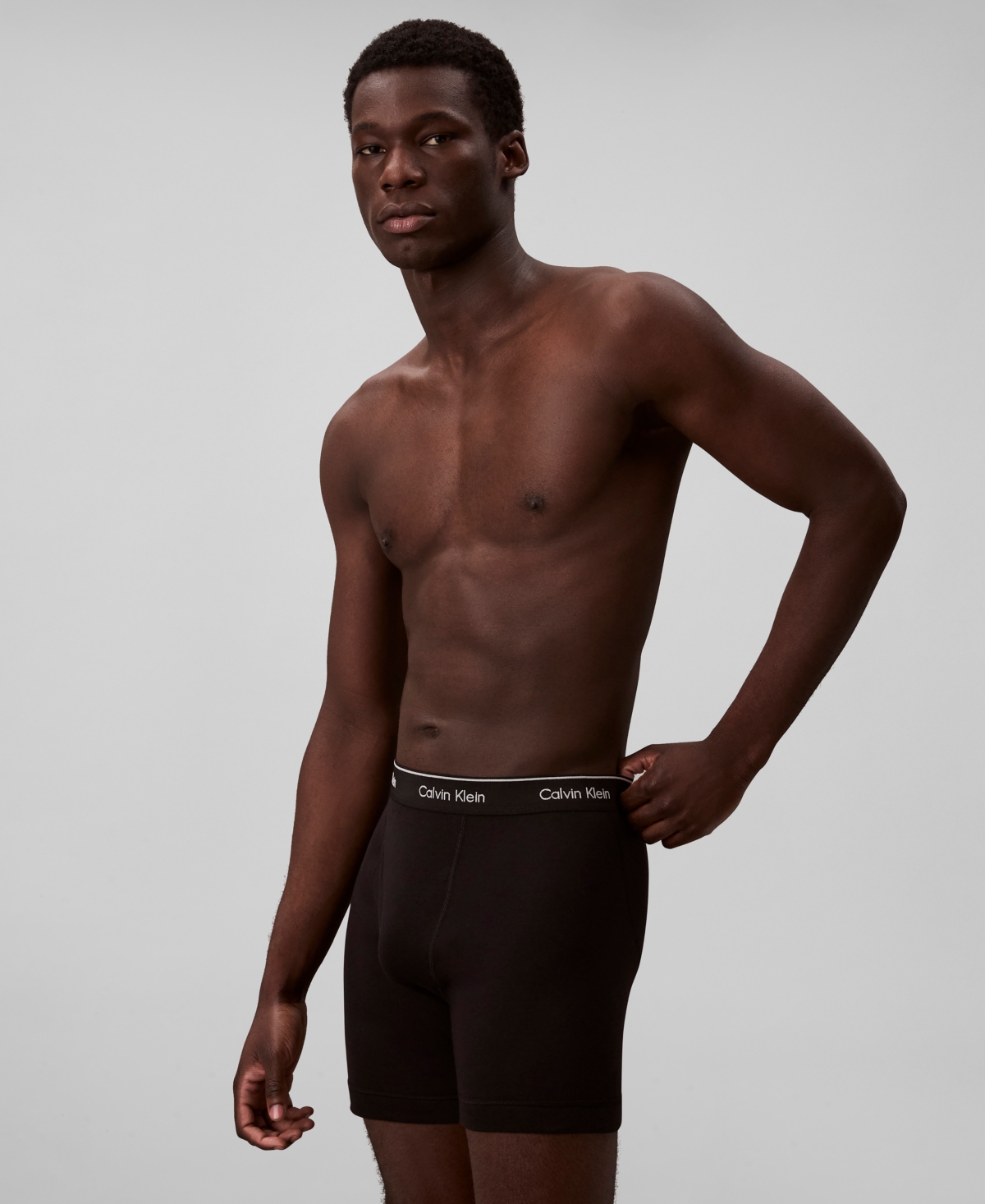 Calvin Klein Underwear 5 Pack Trunks Black In Black