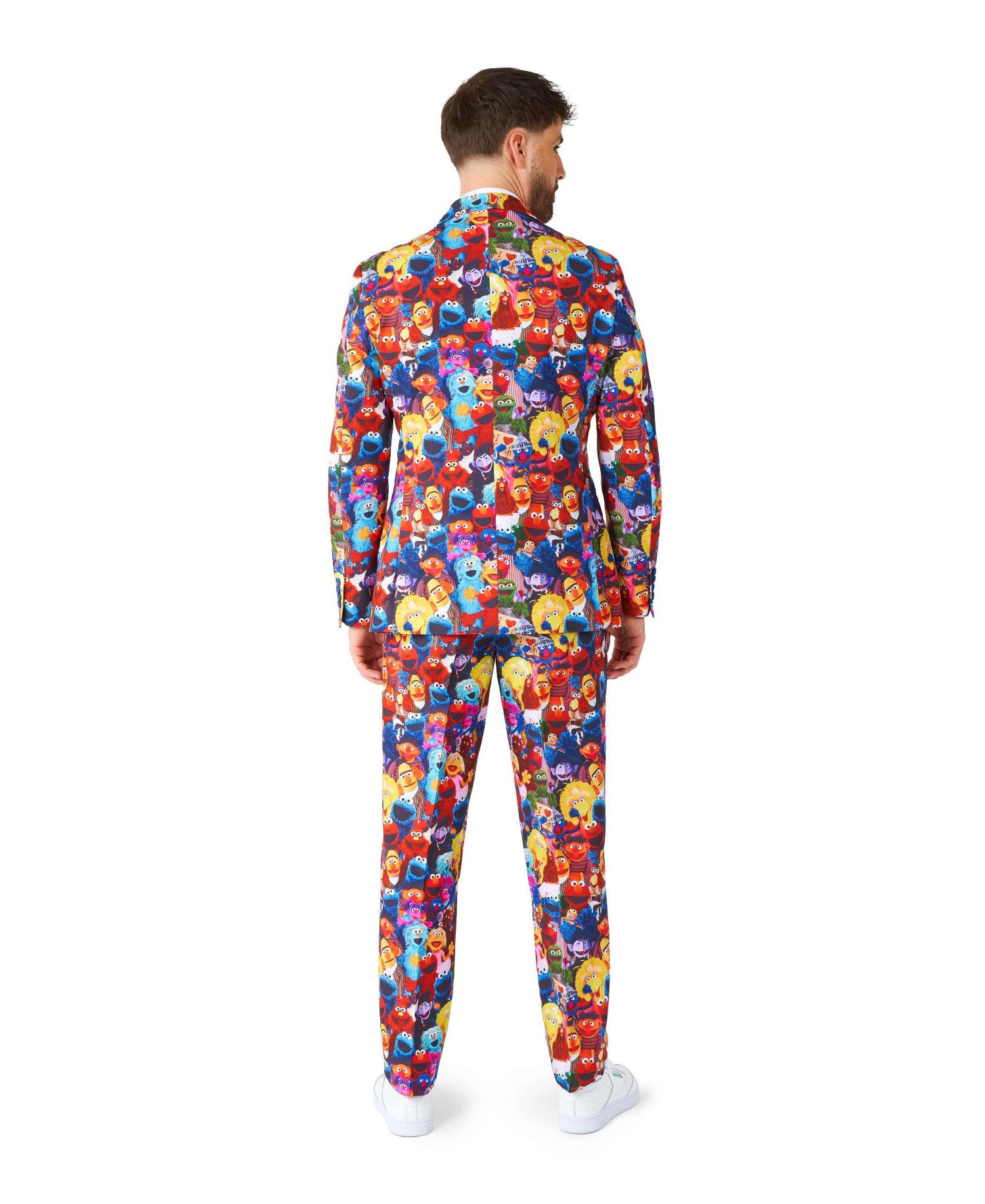 Men's Official Sesame Street Suit - Slim Fit - Multicolor