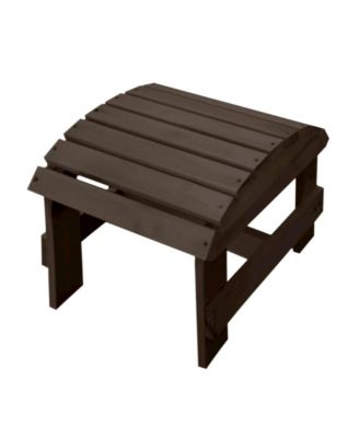 Canvas Sling Chair With Cup And Wine Holder And Ottoman