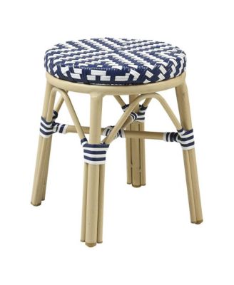 Pagler Aluminum 3pc Wicker Patio Coffee Table and Stool Set