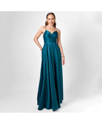 Hanna Open Back A Line Gown