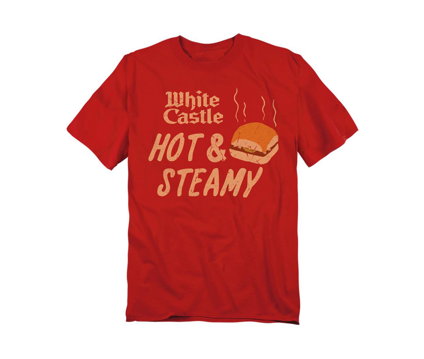 Мужская футболка White Castle Hot & Steamy, цвет: Красный — фото 1