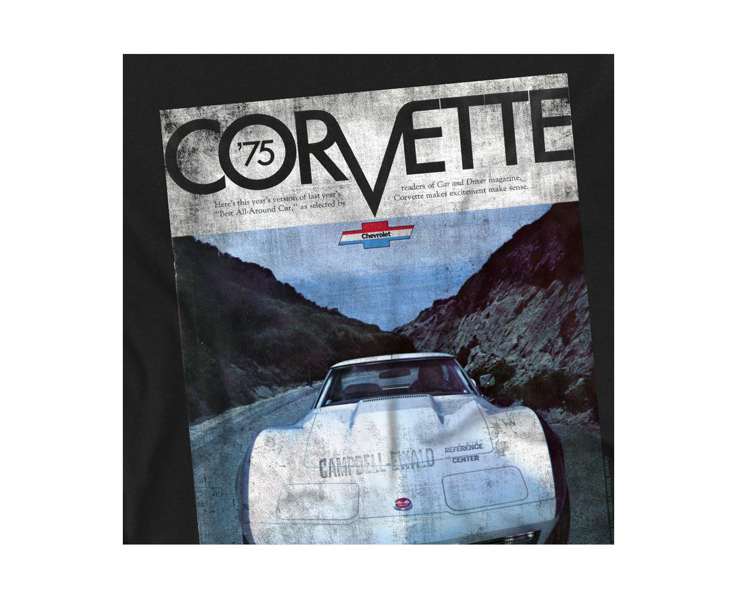 Men's Chevy 75 Poster T-Shirt