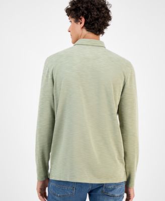 Men's Golden Sands Long-Sleeve Polo Shirt